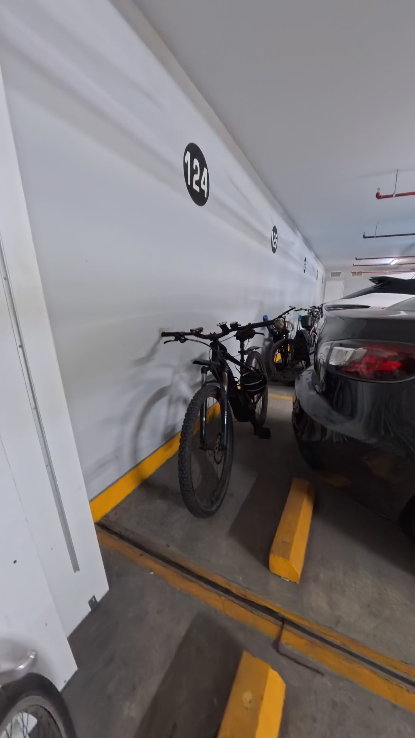 BICICLETA DETRAS DE COCHERA